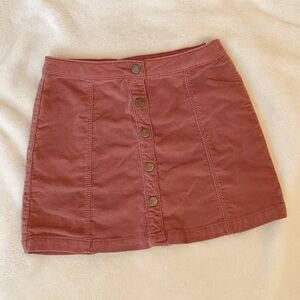 Zara kids denim girl collection skirt